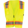 Occunomix Value Mesh Two-Tone Vest Class 2 Hi-Vis Yellow M,  ECO-ATRNSM-YM